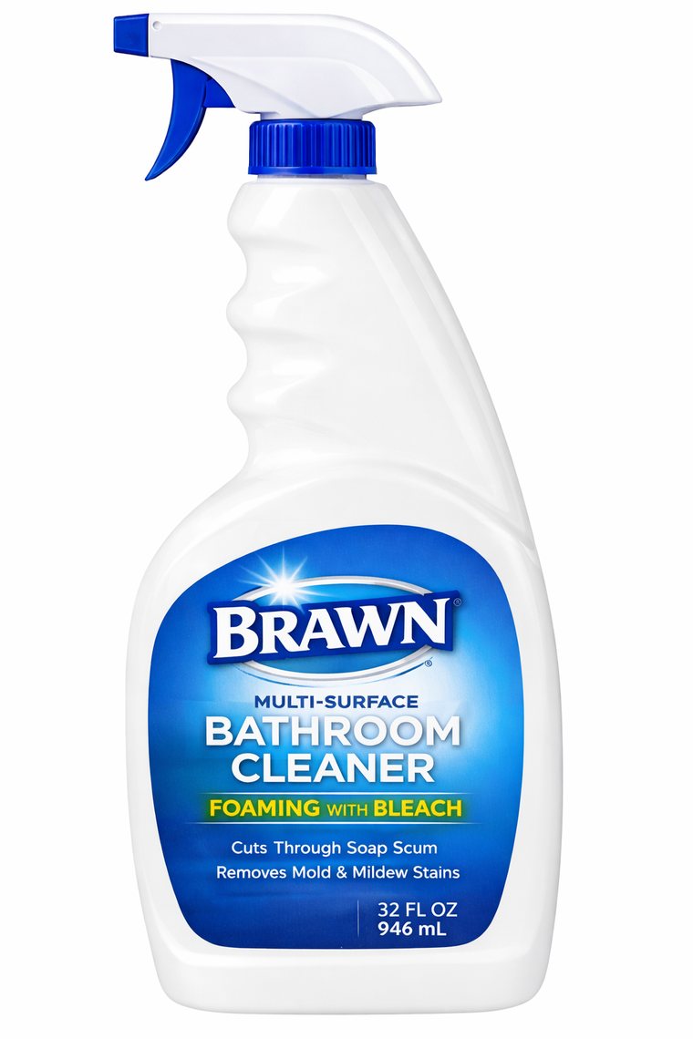 Multi-Surface Bathroom Cleaner, foaming with bleach — 32 fl oz