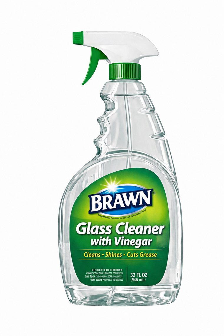 Glass Cleaner with Vinegar — 32 fl oz