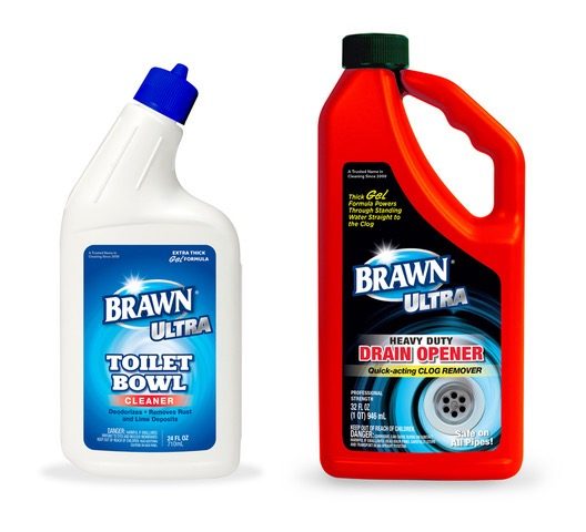 Brawn Ultra Toilet Bowl Cleaner and Drain Opener