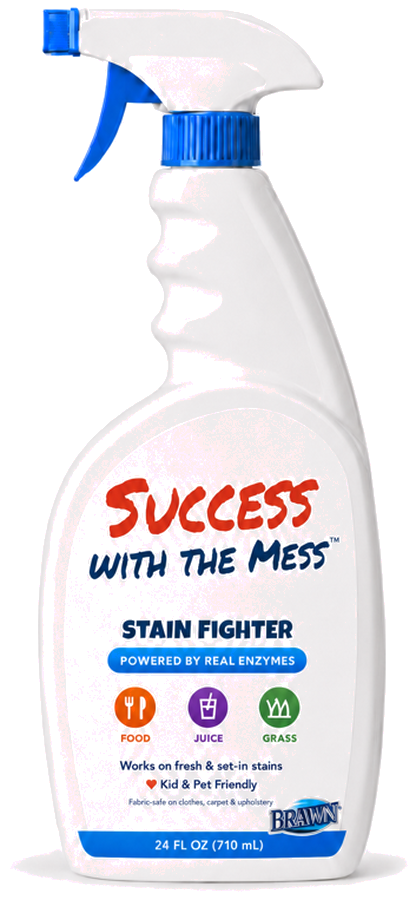 Success with the Mess Stain Fighter, 24 oz trigger spray